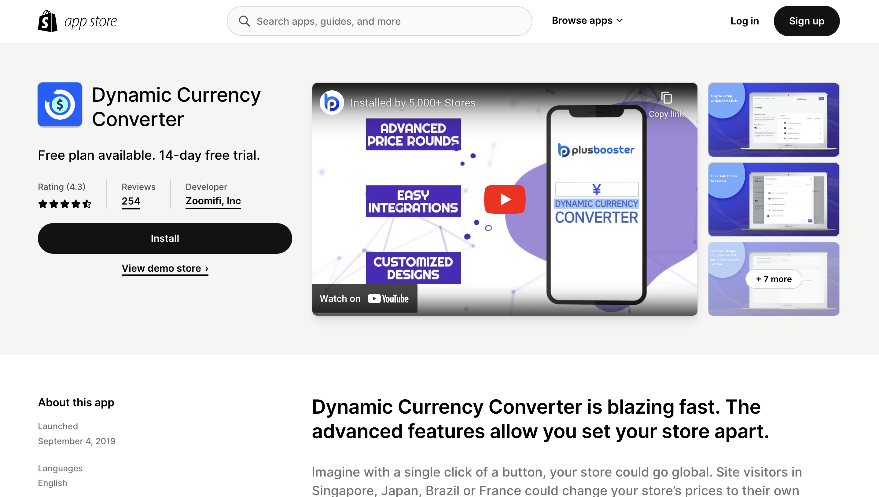Dynamic Currency Converter